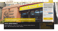 Desktop Screenshot of hotelsonarbangla.com